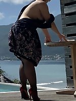 Naughty Sisi Posing At A Pool