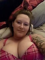 Amazing mature bitch is covered with cum