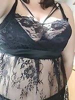Randy aged momma takes off provocative underwear