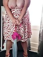 Cock hungry mature prostitute likes a huge boner so much