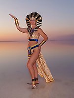 Colorful Elton Evening in Egypt style